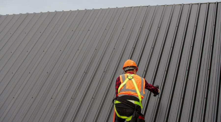Professional metal roof installation services in Bedias, TX